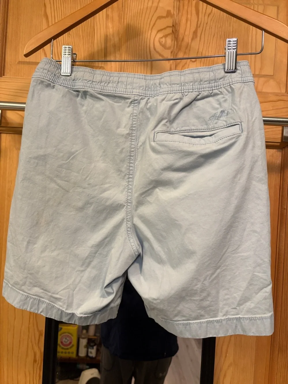 Hollister Men’s Stretch Joggers Light Blue Sz S